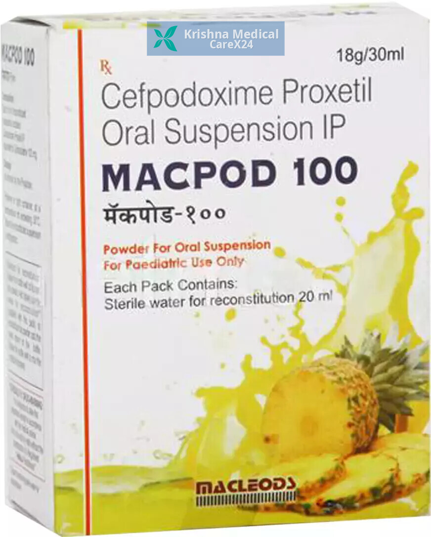 Macpod 100 Powder For Oral Suspension