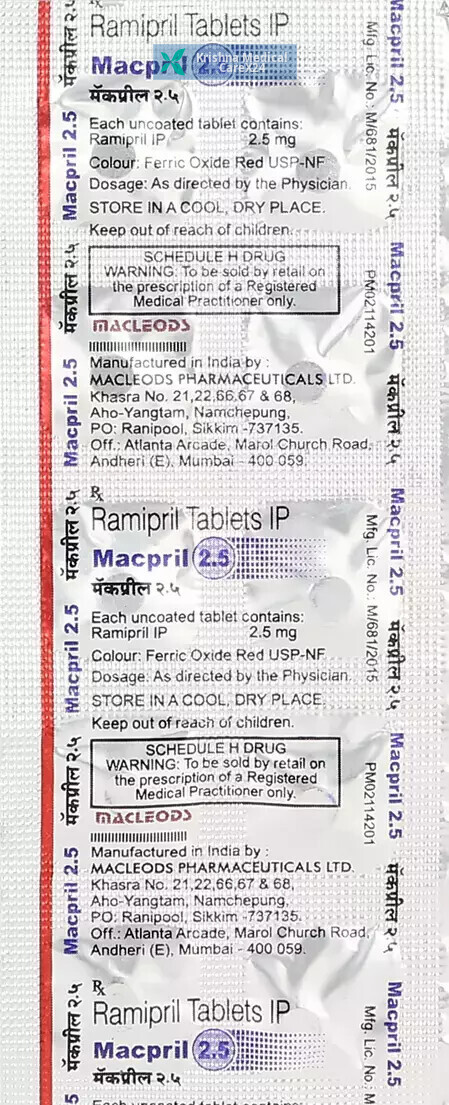 Macpril 2.5 Tablet