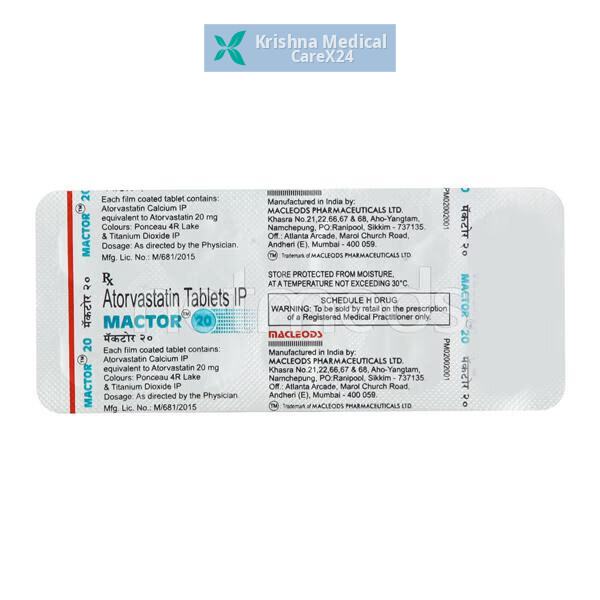 Mactor 20 Tablet