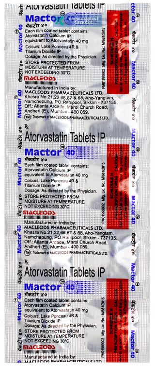 Mactor 40 Tablet