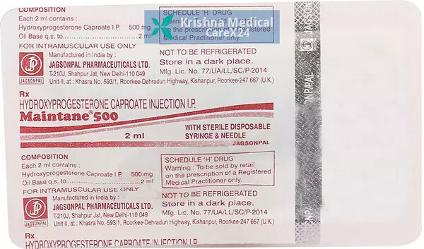 Maintane 500 Dispo Pack Injection