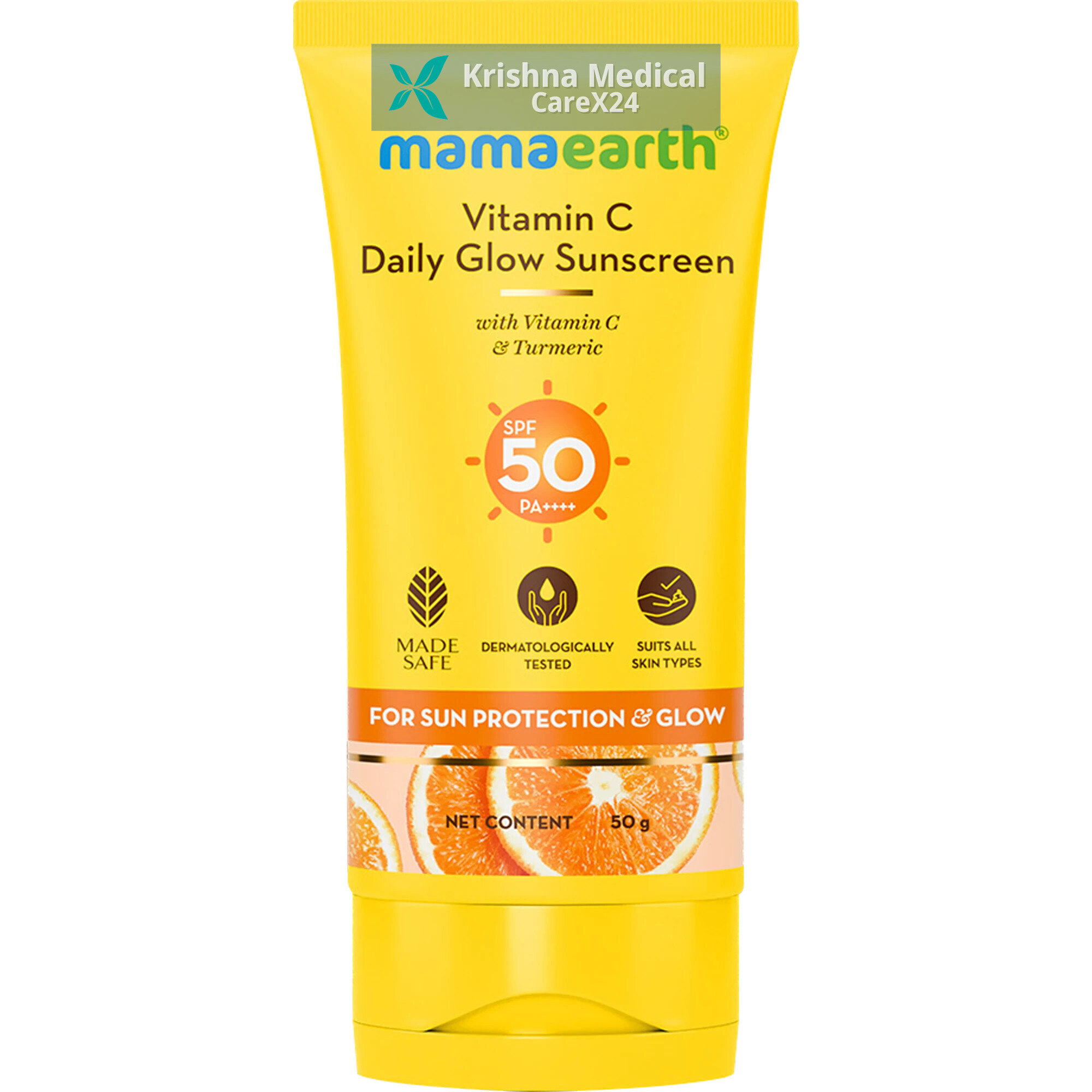 Mamaearth Vitamin C Daily Glow Sunscreen