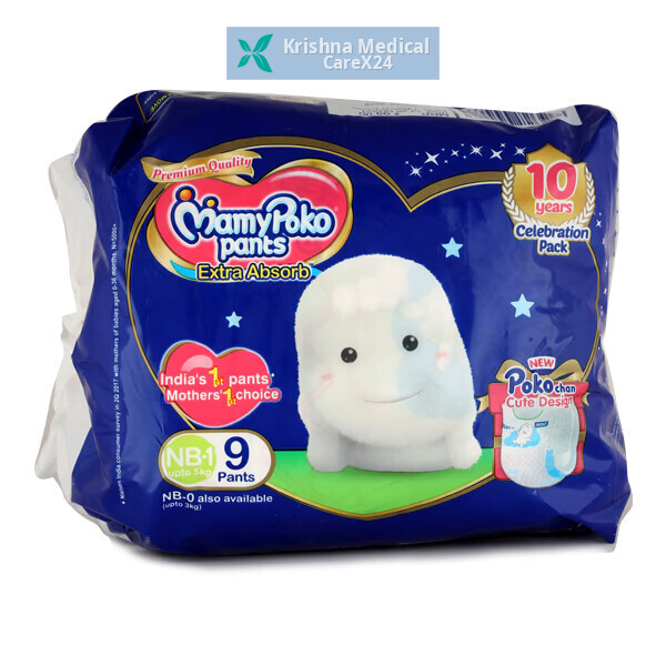Mamypoko Extra Absorb Pants NB-1