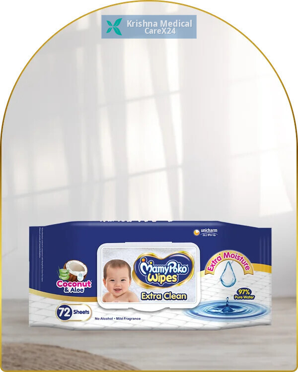 Mamypoko Extra Clean Wipes