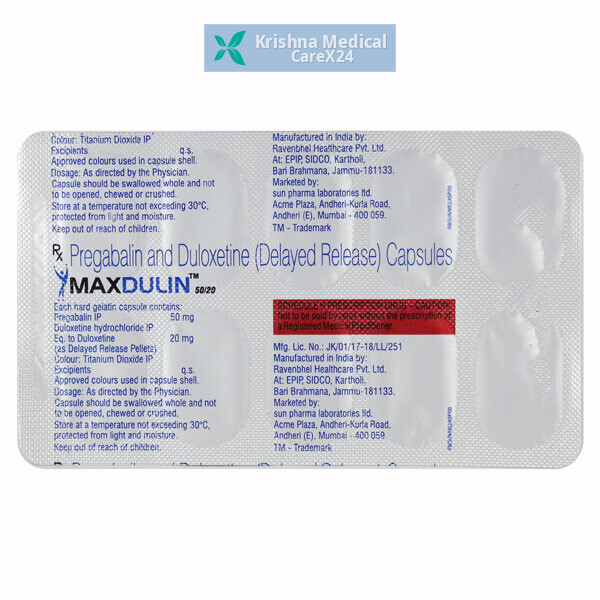 Maxdulin 50/20 Capsule