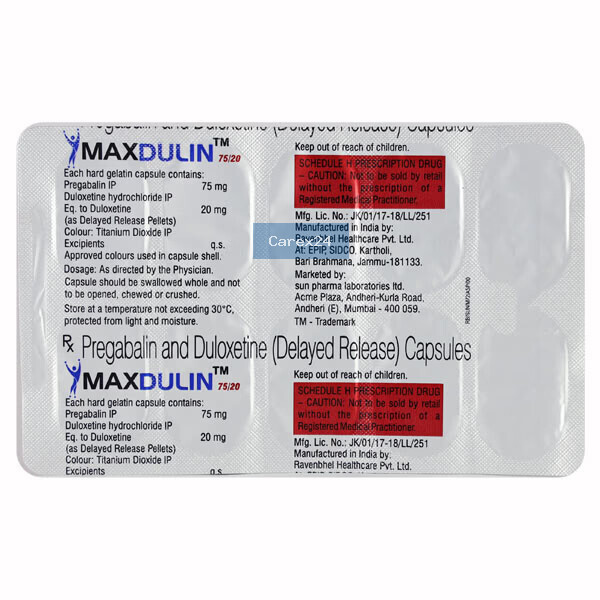 Maxdulin 75/20 Capsule