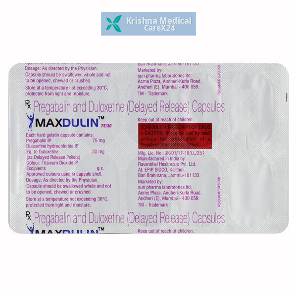 Maxdulin 75/30 Capsule