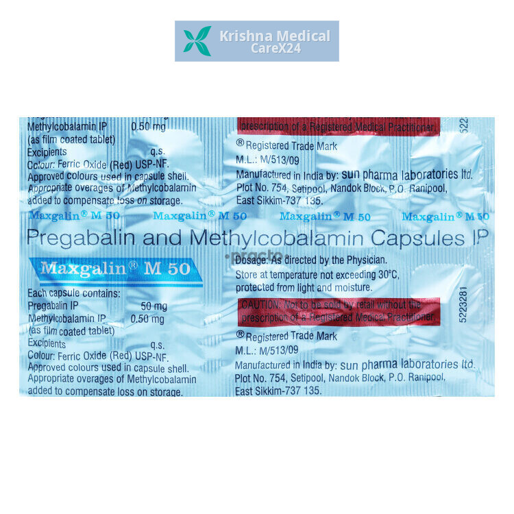 Maxgalin M 50 Capsule