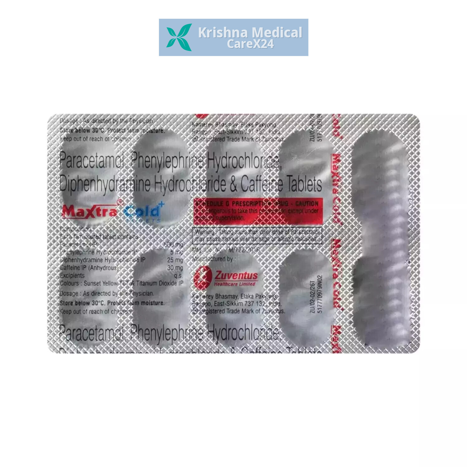 Maxtra Cold Plus Tablet