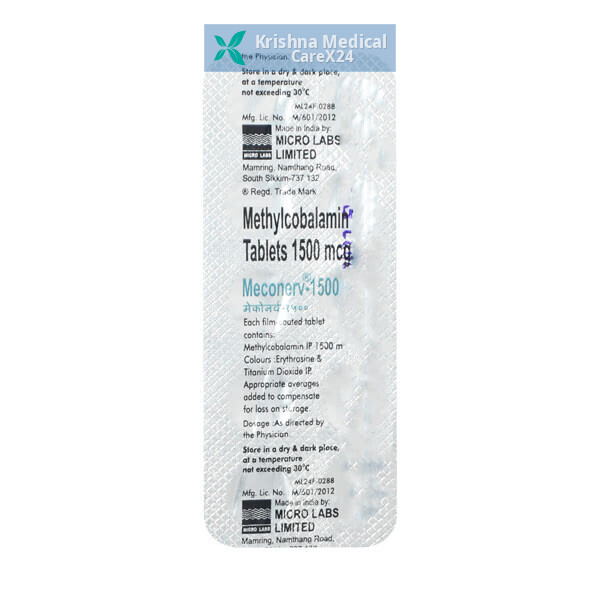 Meconerv 1500 Tablet