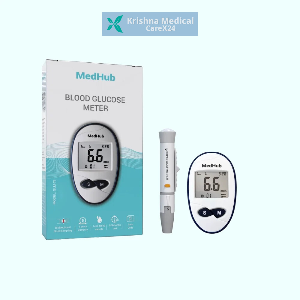 Medhub Blood Glucose Meter (GLM-76)