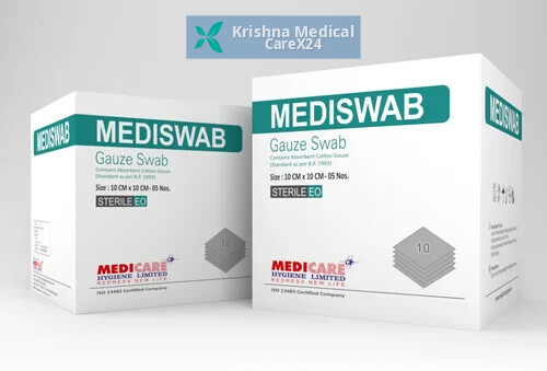 Medica Mediswab Gauze Swab 10cm X 10cm