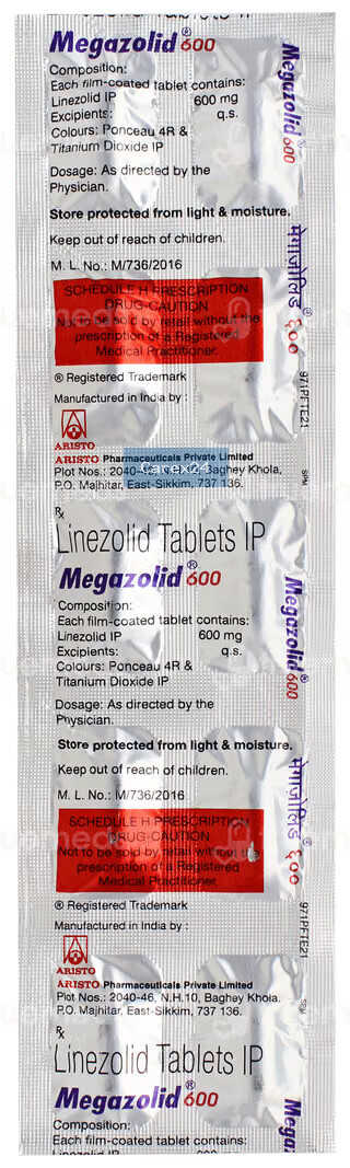 Megazolid 600 Tablet