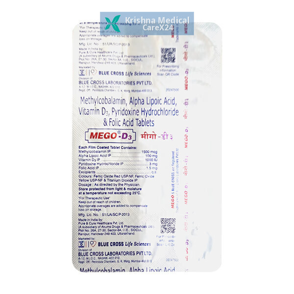 Mego D 3 Tablet