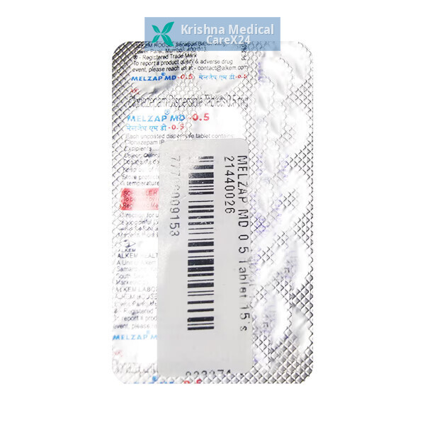 Melzap MD 0.5 Tablet
