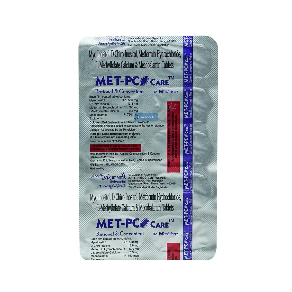 Met Pco Care Tablet