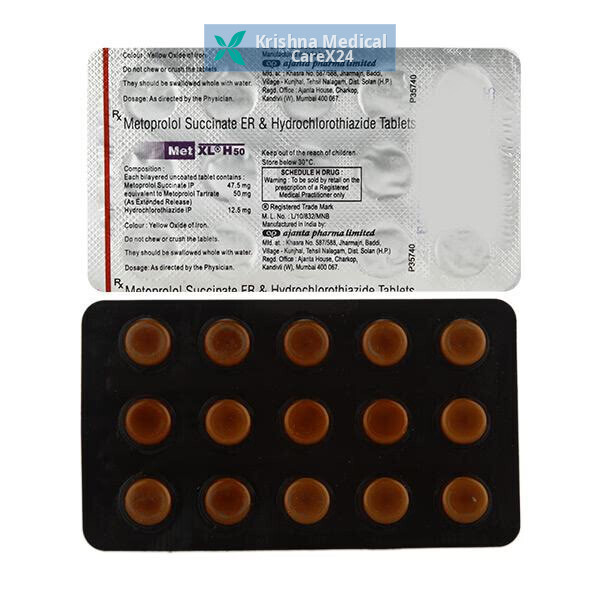 Met XL H 50 Tablet