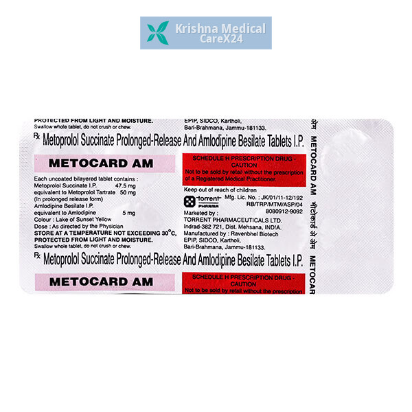 Metocard AM Tablet