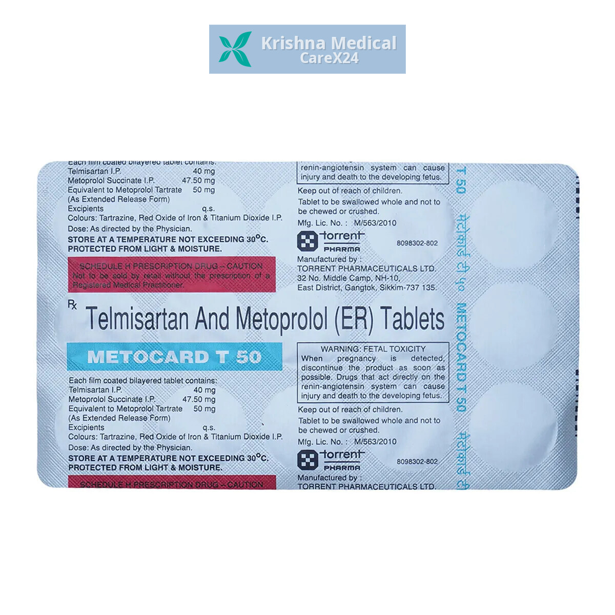 Metocard T 50 Tablet