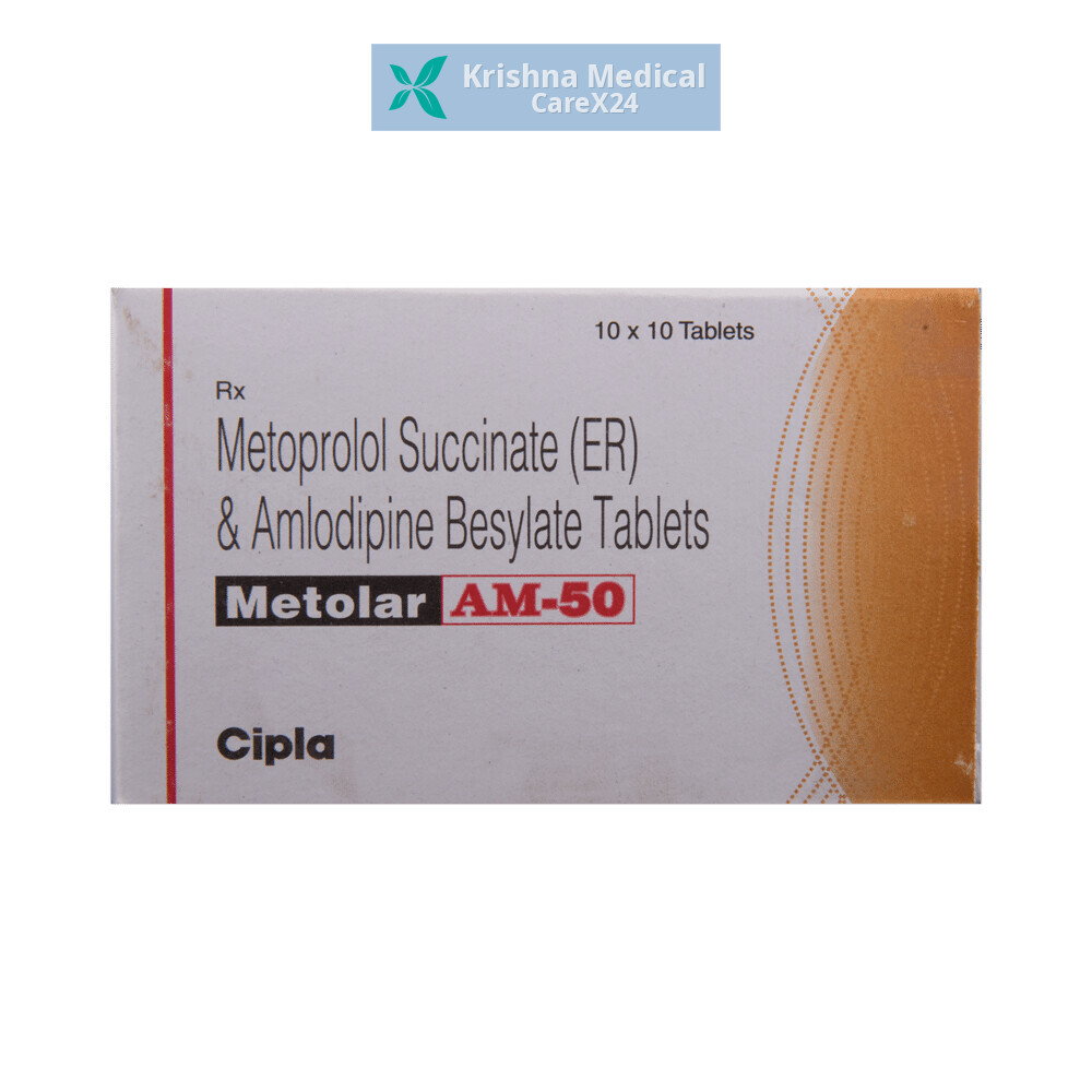 Metolar AM 50 Tablet