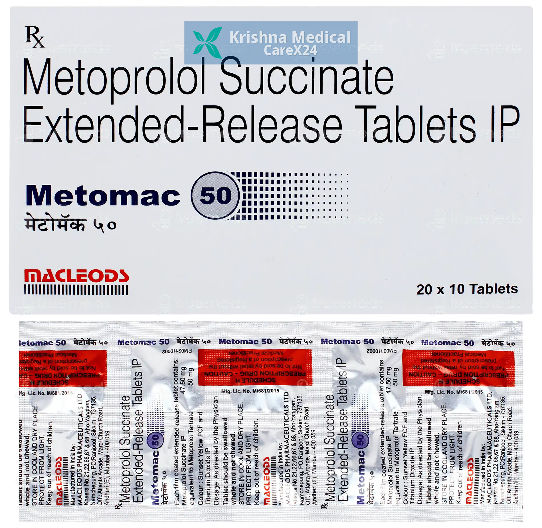 Metomac 50 Tablet