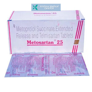 Metosartan 25 Tablet
