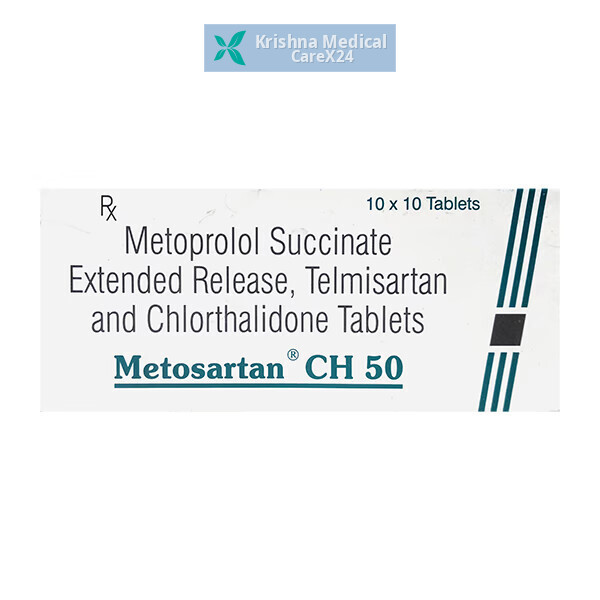 Metosartan CH 50 Tablet