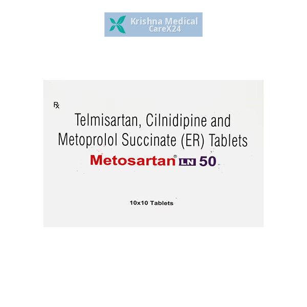 Metosartan LN 50 Tablet