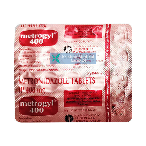 Metrogyl 400 Tablet