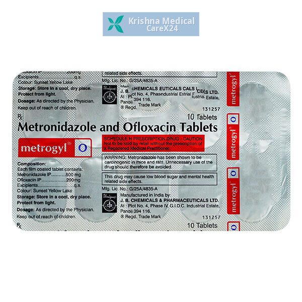 Metrogyl O Tablet