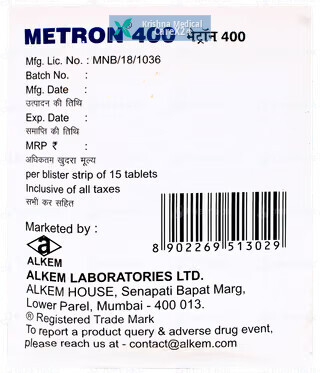 Metron 400 Tablet