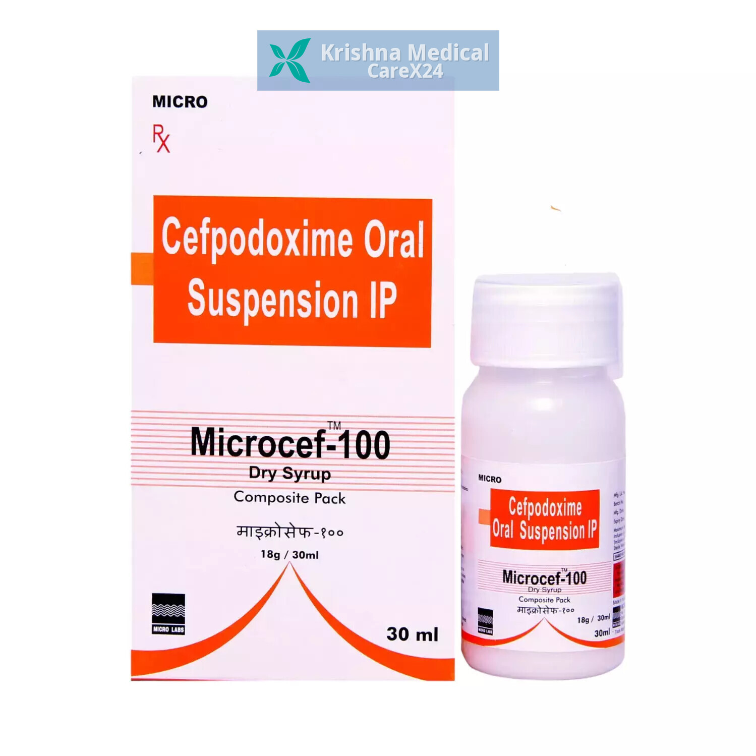 Microcef 100 Dry Syrup