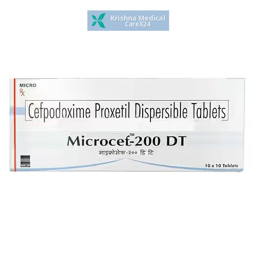 Microcef 200 DT Tablet