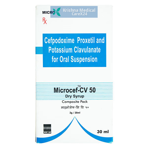 Microcef CV 50 Dry Syrup