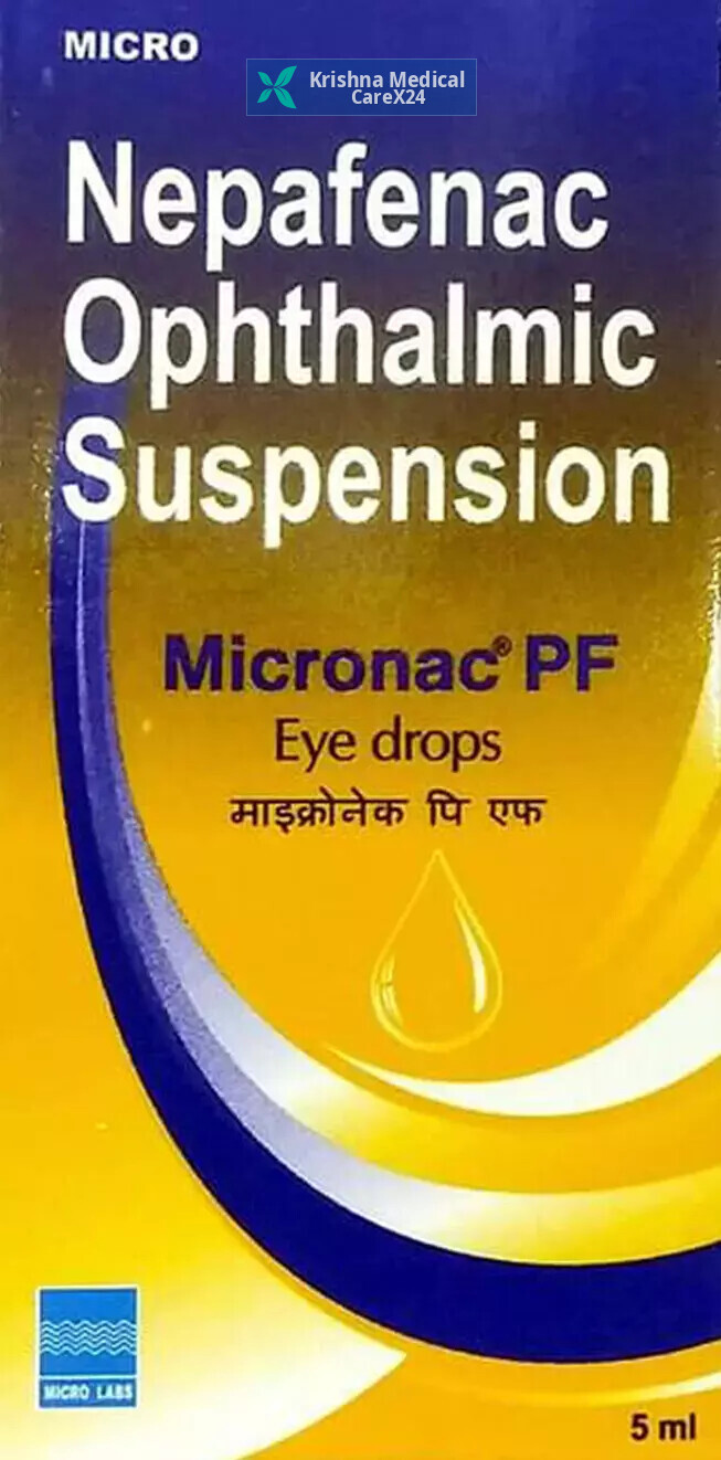Micronac PF Eye Drops