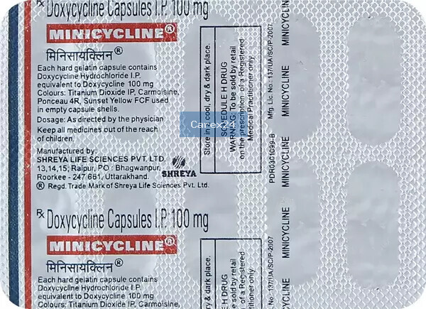 Minicycline Capsule