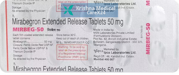 Mirbeg 50 Tablet
