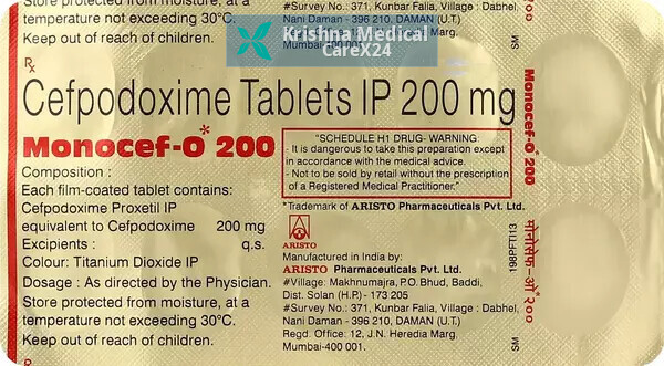 Monocef O 200 Tablet