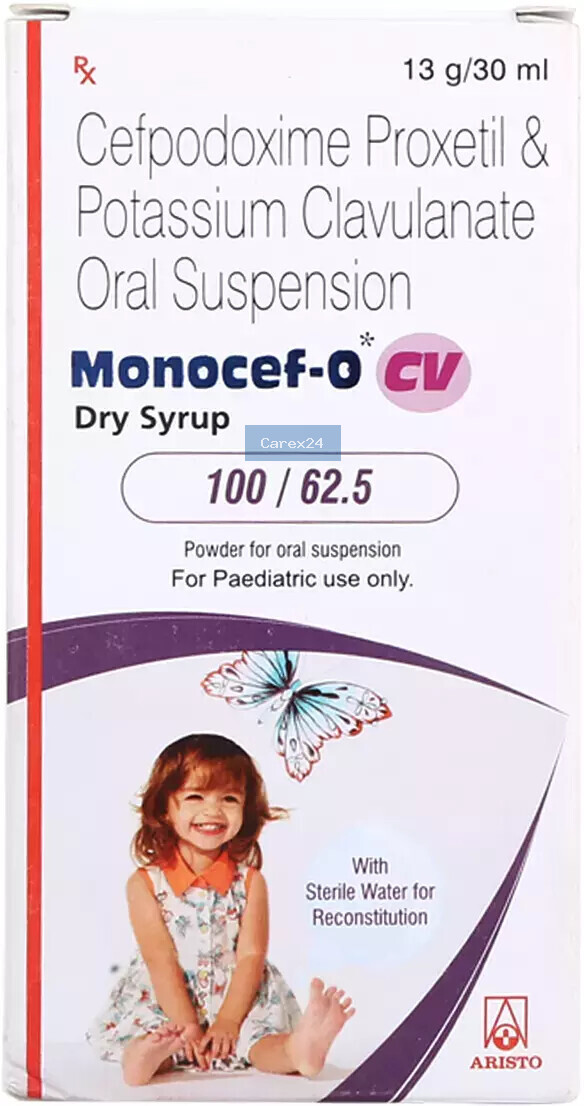 Monocef O CV 100/62.5 Suspension