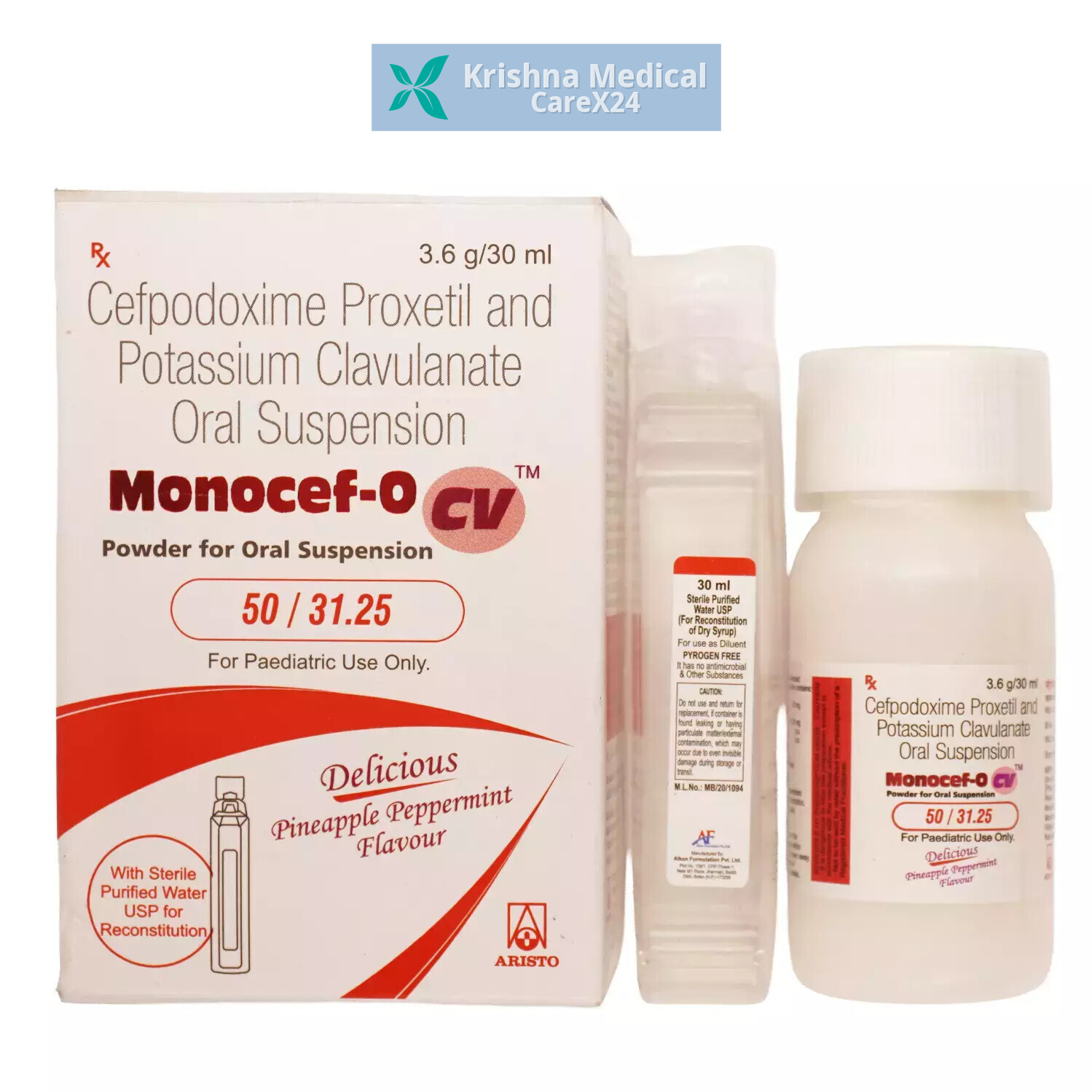 Monocef O CV 50/31.25 Suspension