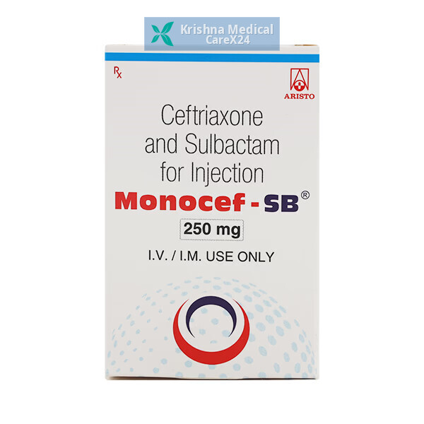 Monocef SB 250mg Injection