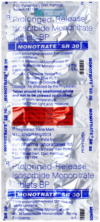 Monotrate SR 30 Tablet