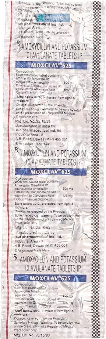 Moxclav 625 Tablet