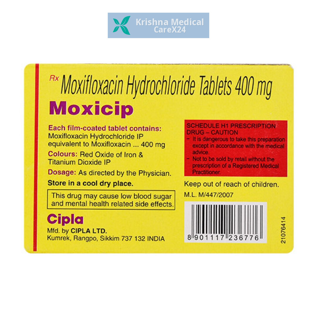 Moxicip 400 Tablet