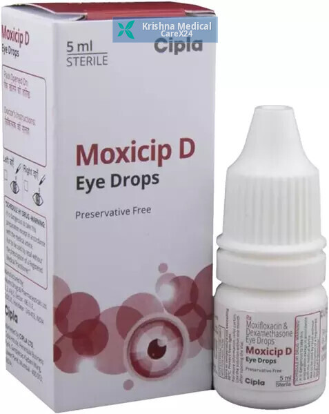 Moxicip D Eye Drop