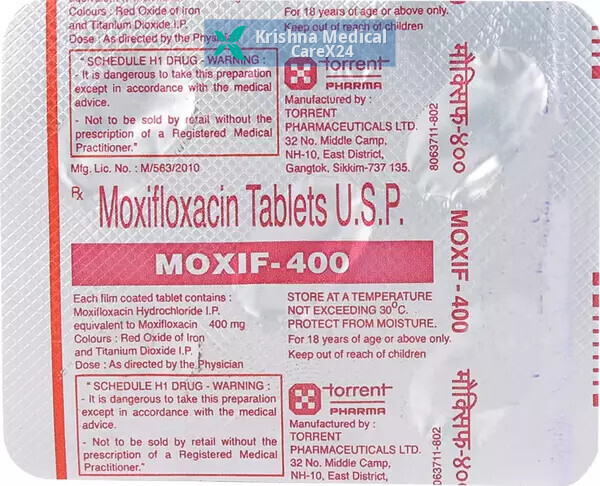 Moxif 400 Tablet