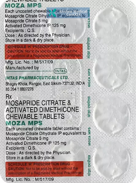 Moza Mps Chewable Tablet