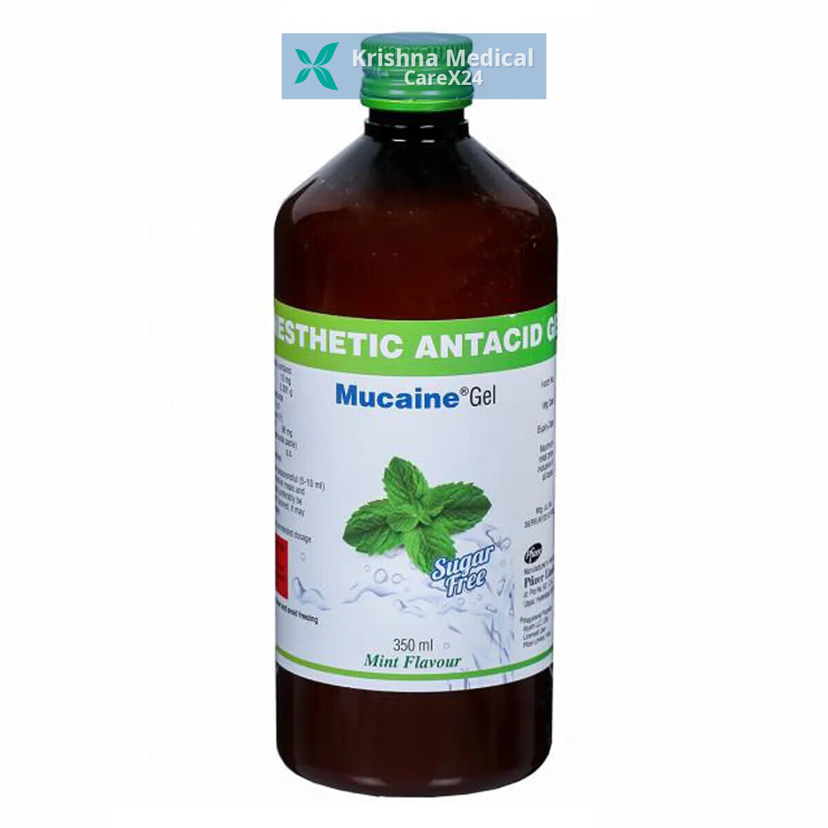 Mucaine Gel Sugar Free Mint Suspension