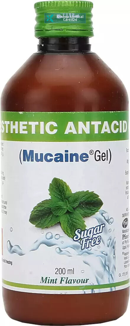 Mucaine Gel Sugar Free Mint Suspension