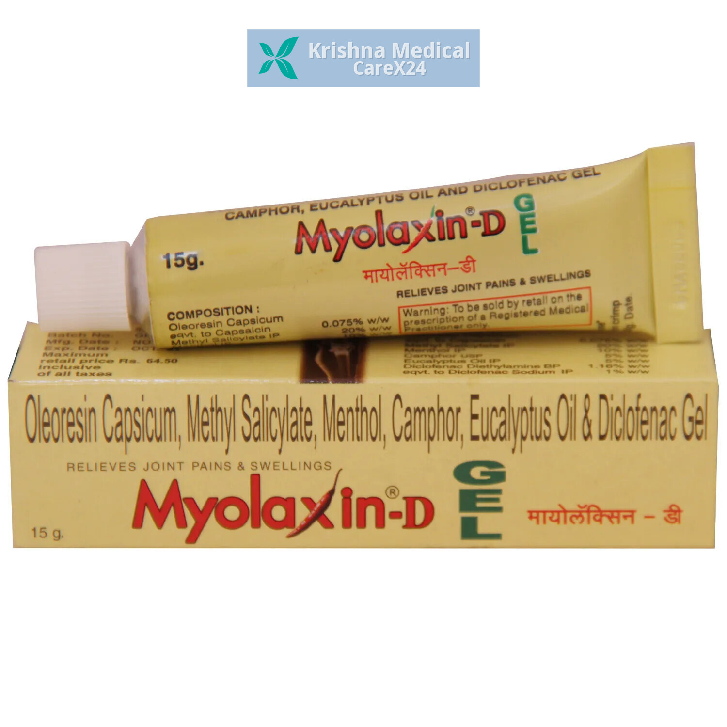 Myolaxin D Gel